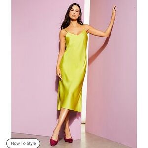 Gianni Bini Satin Dress